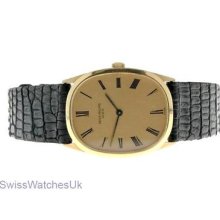 Patek Philippe 18k Gold Mechanical Vintage Watch