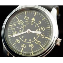 Pilot's Laco Aviation Vintage Military Style German & Cccp War2 Watch