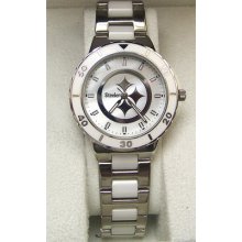 Pittsburgh Steelers Mother Of Pearl Watch Gamectime Womens Nfl-pea-pit