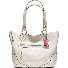 POPPY LEATHER SMALL TOTE