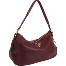 Prada Calf Leather Shoulder Bag BR4690 Red