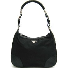 Prada Handbag BR2352 Nylon Black