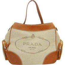 Prada Handbag BR3433 Canvas