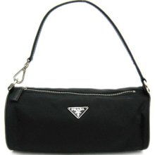 Prada Handbag N1121 Nylon Black
