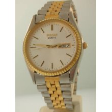 Pre-owned Pulsar Gent's Two Tone Watch