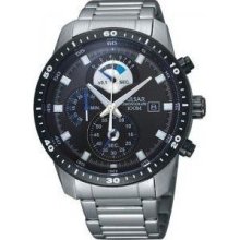 Pulsar Gents Analogue Chronograph Stainless Steel Bracelet Strap Watch Ps6023