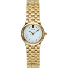Pulsar PRS568X Ladies Stainles Steel Gold Tone Dress Watch
