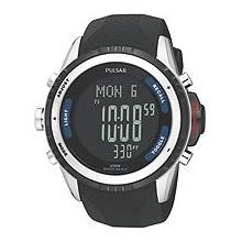 Pulsar Tech Gear Altimeter/Barometer Digital Black Dial Men's watch