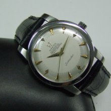 Rare 60's Omega Chronometer Silver Dial Cal:354 Auto Man's