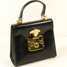 Rare Very Special Authentic Black Gucci Evening Bag