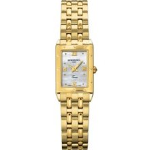 Raymond Weil Ladies Tango Gold Tone Steel Band 5971-p-00915 Factory Warranty