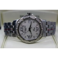 Raymond Weil Tango 5590 38mm Stainless Steel Diamond Watch With Mop Dial