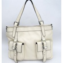 Real Leather Genuine Leather Tote Shoulder Bag Hobo Handbag B283