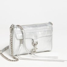 Rebecca Minkoff 'Mini M.A.C.' Shoulder Bag Silver