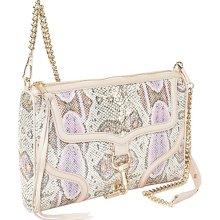 Rebecca Minkoff Python MAC Clutch-Bombe Multi Purple