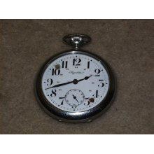 Regulateur Vintage Pocket Watch For Parts