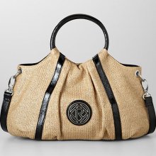 Relic Auburn Straw Convertible Satchel