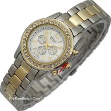 Rhinestones Ladies Or Girls Geneva Watch Gl73sg