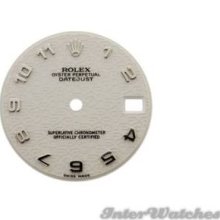 Rolex Dials Datejust 31mm Arabics White Gold