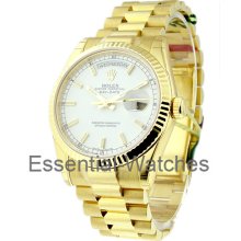 Rolex Men's Yellow Gold President 118238