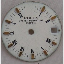 Rolex Oyster Perpetual Date Lady Wristwatch Dial 18 Mm. In Diameter