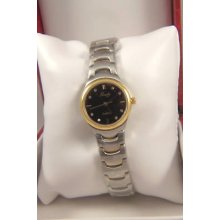 Romilly Ladies Bailey Bracelet Watch With Black Crystal Dial