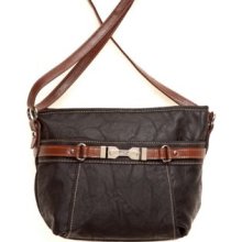 Rosetti Black/Brown Bay Breeze Crossbody