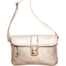 Rosetti Champagne Mini Cash & Carry Amanda Crossbody Bag