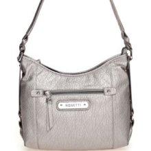 Rosetti Platinum Melting Pot Small Hobo Bag