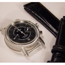 Russian Chronograph Poljot Black Dial. New.