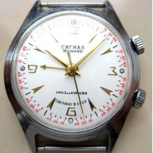 Russian Watch Alarm 1 Mwf Kirov Poljot Made In Ussr