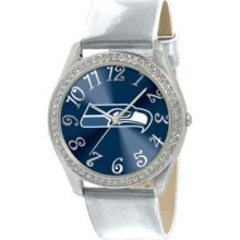 Seattle Seahawks Game Time Glitz Wrist Watch