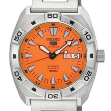 Seiko 5 Sports Mens Stainless Steel Automatic 100m Diver Watch Srp283j1 Srp283