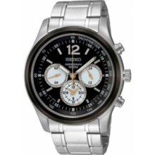 Seiko Mens Chronograph Tachymeter Watch Srw011
