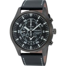 Seiko Military Chronograph Gents Watch Snda21p1 - Rrp Â£195 -