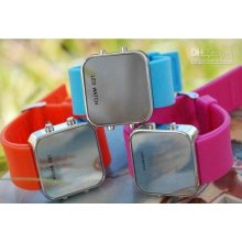 Sellingled Watch/led Mirror Watch/fashion Watch/new Design/led Watch
