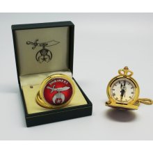 Shriners Freemason Masonic Pocket Watch