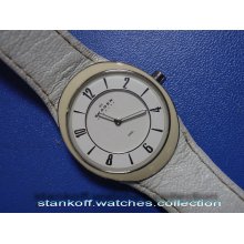 SKAGEN 564SXWLW cal. Miyota SY20E Elegant Lady's White Leather Made in Denmark