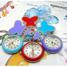 Smile Angel Watch 10pcs/lot Children's Pocket Watch Nurse Fashion Wa