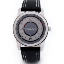 Speidel Black Leather Silver 60600000 60600000 Men'S