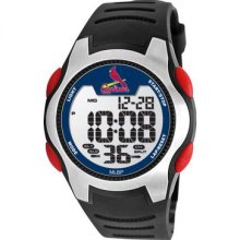 St Louis Cardinals Mlb Baseball Mens Wrist Watch Lcd Stop Watch Alarm