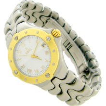 Stainless Ebel Swiss Two-tone Ladies Watch