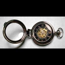 Steampunk Sherlock Holmes I Presume Pocket Watch LARP