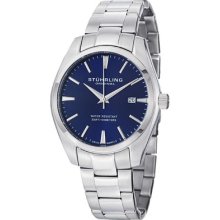 Stuhrling 414 33116 Regatta Prime Stainless Steel Bracelet Mens Watch