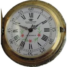 Stunning New old stock mechanical Electrowa Swiss pocket watch 17 jewels