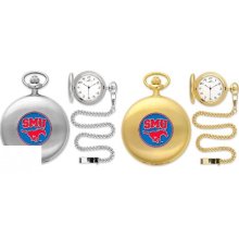 Sun Time Southern Methodist Mustangs Pocket Watch