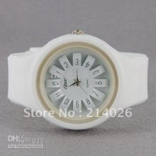 Sunflower Rounded Stainless Steel Kids' Women's Electronic Wrist Wat