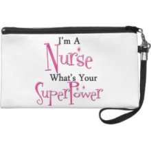 Super Nurse Wristlet Purses