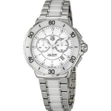 Tagheuer Formula1 Diamond Ceramic Chronograph Watch, Ladies Model Cah1211.ba0863
