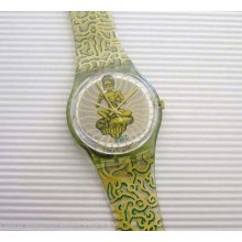 Tai Sun Colorful Gold Buddha Swatch Nib-rare